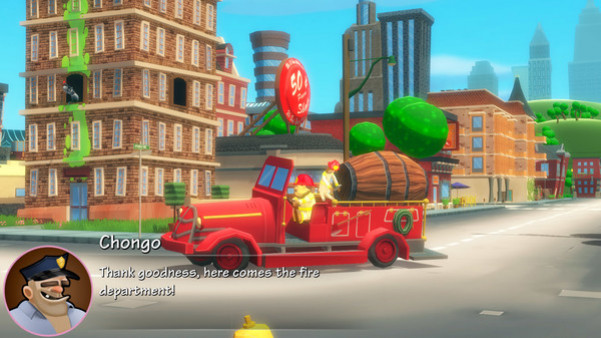 Игра Deputy Dangle, скриншот