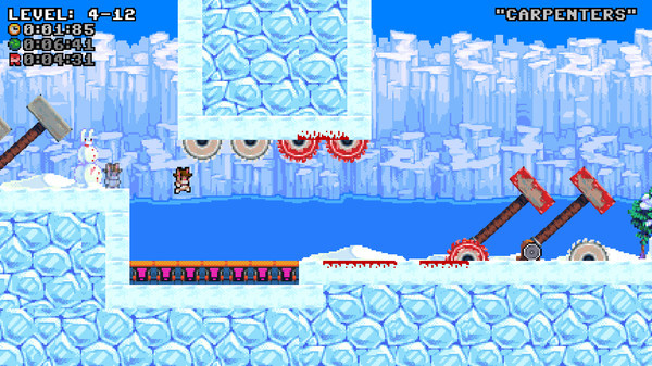 Игра Deranged Rabbits, скриншот