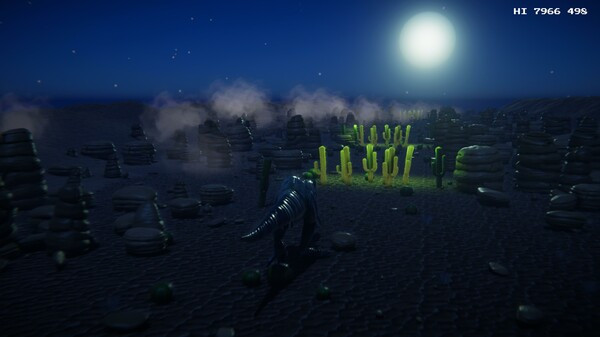 Игра Desert Dino Run, скриншот