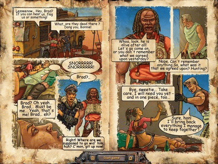 Игра Desert Law, скриншот