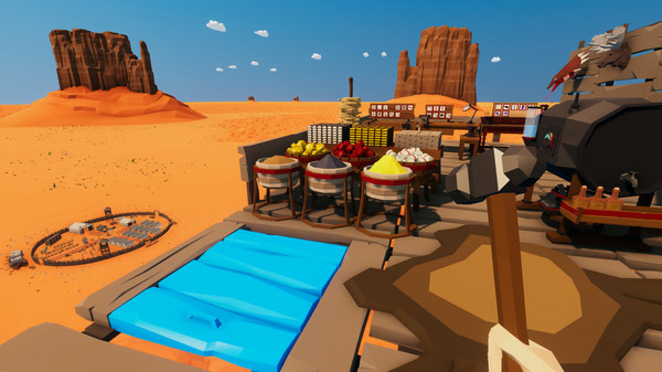 Игра Desert Skies, скриншот