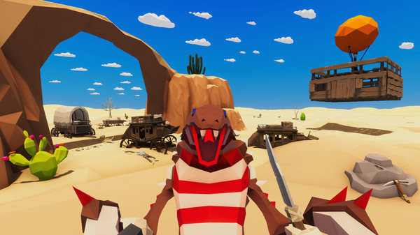 Игра Desert Skies, скриншот