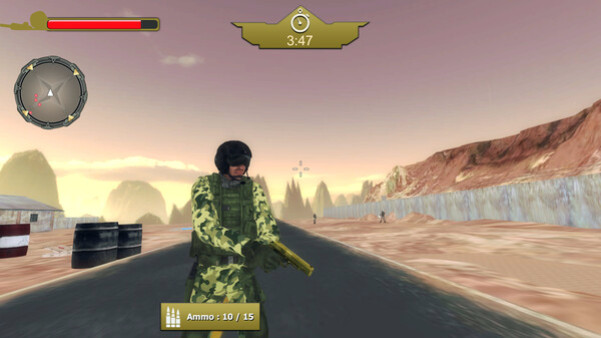 Игра Desert Special Forces, скриншот