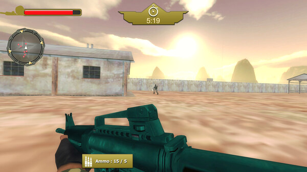 Игра Desert Special Forces, скриншот