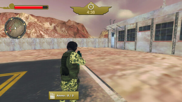 Игра Desert Special Forces, скриншот