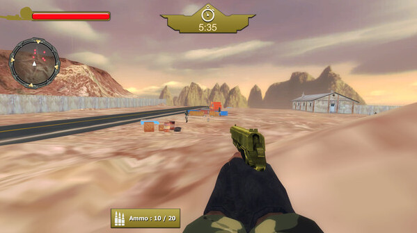 Игра Desert Special Forces, скриншот