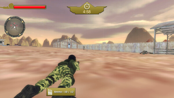 Игра Desert Special Forces, скриншот