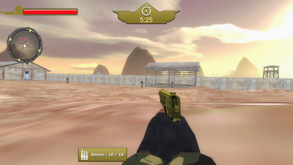 Игра Desert Special Forces, скриншот