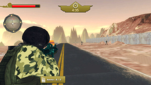 Игра Desert Special Forces, скриншот