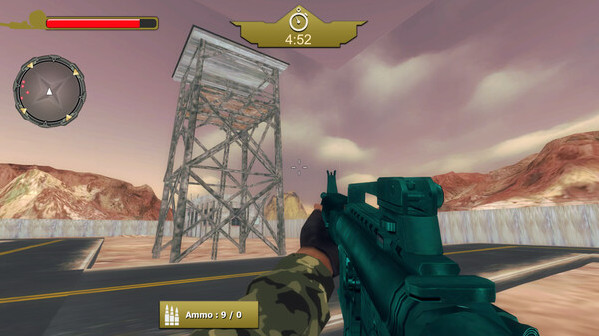 Игра Desert Special Forces, скриншот