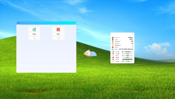 Игра Deskpet Engine, скриншот