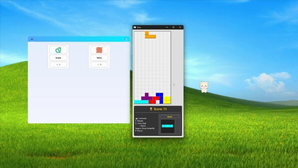 Игра Deskpet Engine, скриншот