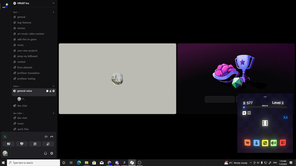 Игра Desktop Dice, скриншот