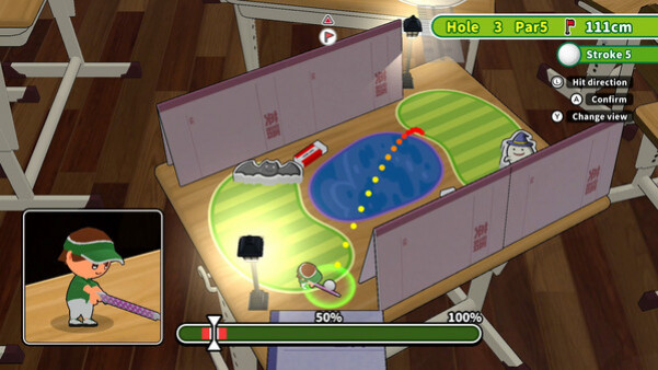 Игра Desktop GOLF, скриншот