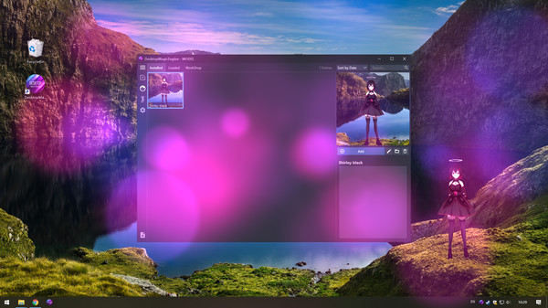 Игра Desktop Magic Engine, скриншот