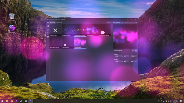 Игра Desktop Magic Engine, скриншот
