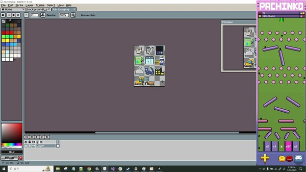 Игра Desktop Pachinko Idle, скриншот