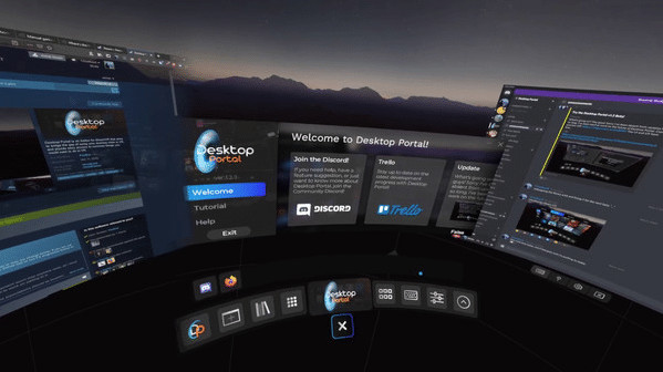 Игра Desktop Portal, скриншот