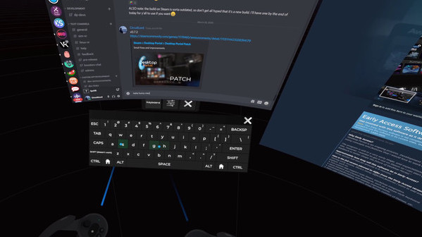 Игра Desktop Portal, скриншот