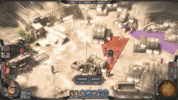 Игра Desperados III: Money for the Vultures - Part 2: Five Steps Ahead, скриншот