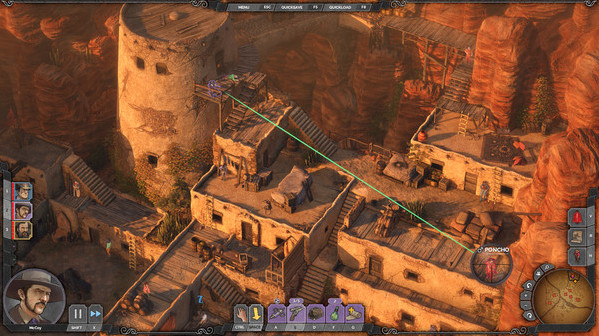 Игра Desperados III: Money for the Vultures - Part 3: Once More With Feeling, скриншот