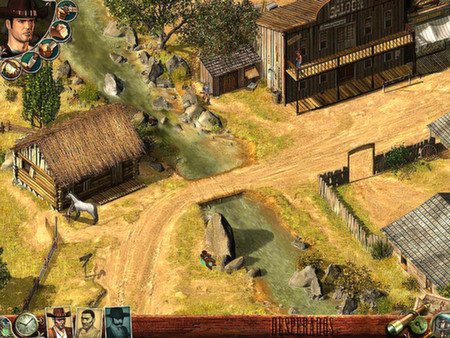 Игра Desperados: Wanted Dead or Alive, скриншот