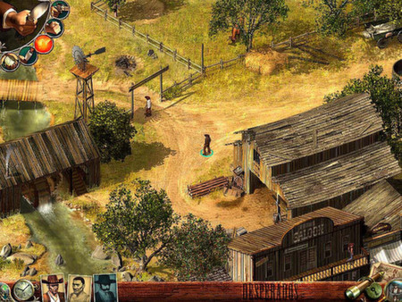 Игра Desperados: Wanted Dead or Alive, скриншот