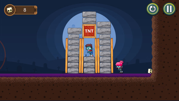 Игра Destroy All Zombies, скриншот