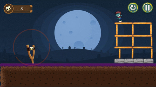 Игра Destroy All Zombies, скриншот