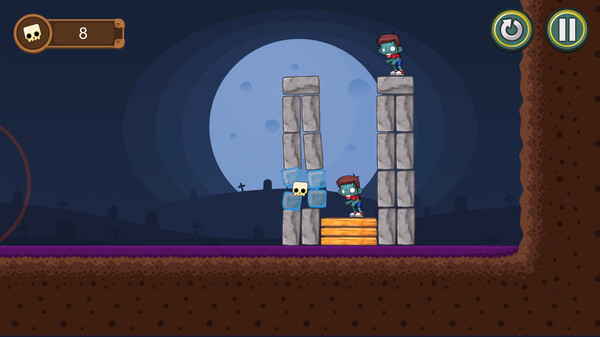 Игра Destroy All Zombies, скриншот