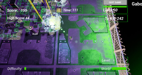 Игра Destroy Korcity, скриншот