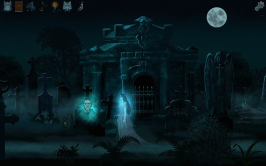 Игра Detective From The Crypt, скриншот