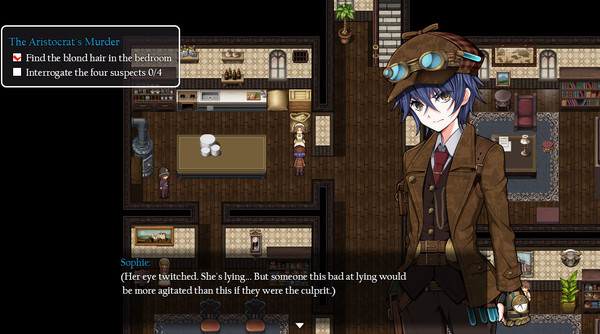 Игра Detective Girl of the Steam City, скриншот