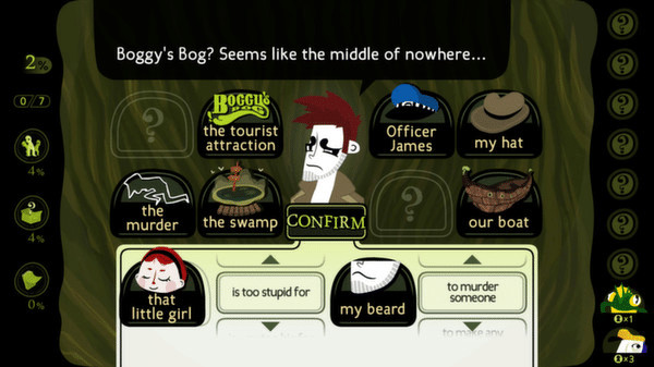 Игра Detective Grimoire, скриншот