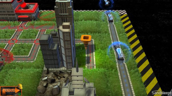 Игра DETOUR, скриншот