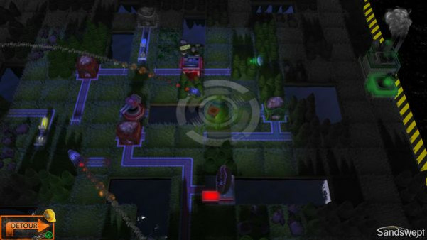 Игра DETOUR, скриншот