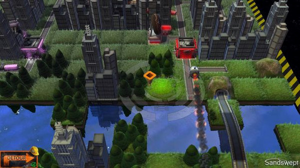 Игра DETOUR, скриншот
