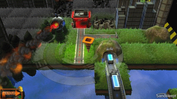 Игра DETOUR, скриншот