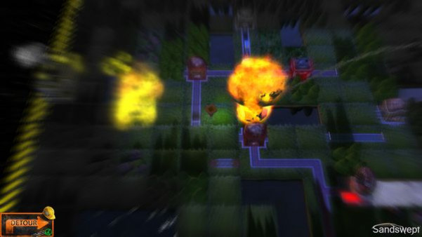Игра DETOUR, скриншот