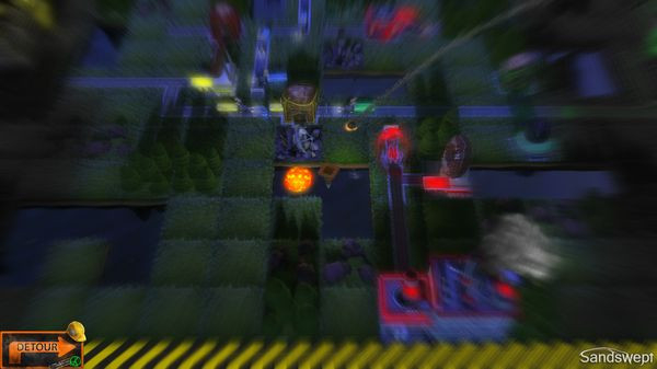 Игра DETOUR, скриншот