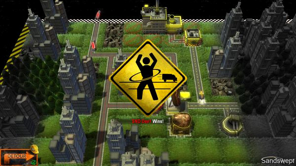 Игра DETOUR, скриншот