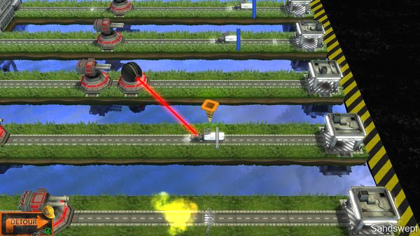 Игра DETOUR, скриншот