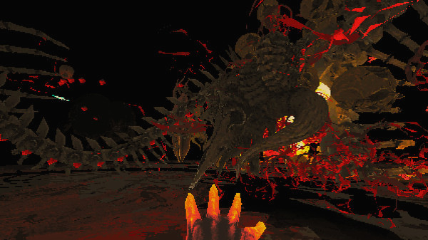 Игра Devil Daggers, скриншот