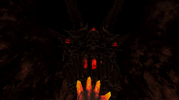 Игра Devil Daggers, скриншот