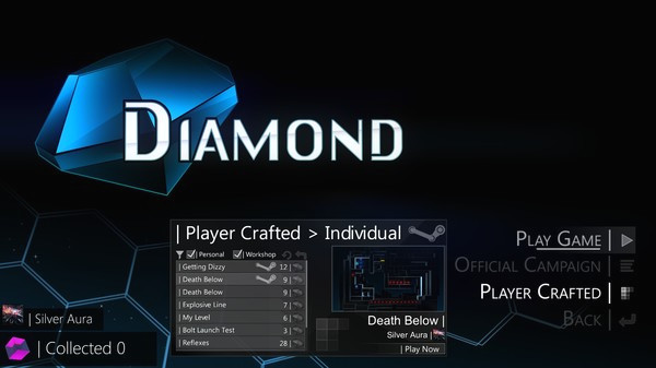 Игра Diamond, скриншот