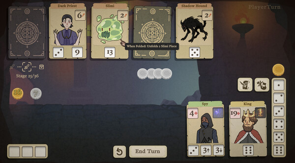 Игра Dice & Fold, скриншот
