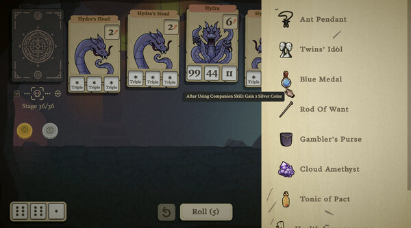 Игра Dice & Fold, скриншот