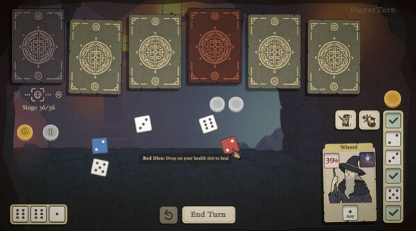 Игра Dice & Fold, скриншот