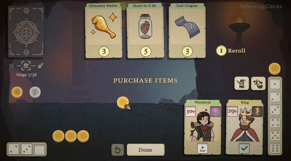 Игра Dice & Fold, скриншот