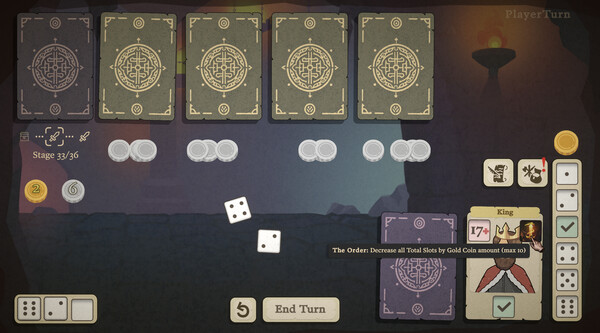 Игра Dice & Fold, скриншот